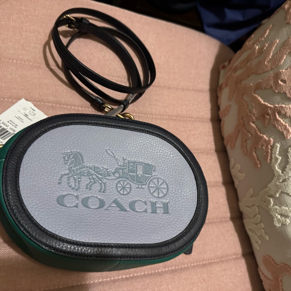 Coach Crossbody Bag - Black and Gray